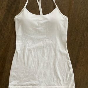 Lululemon Power Y Tank women’s size 4 - white
